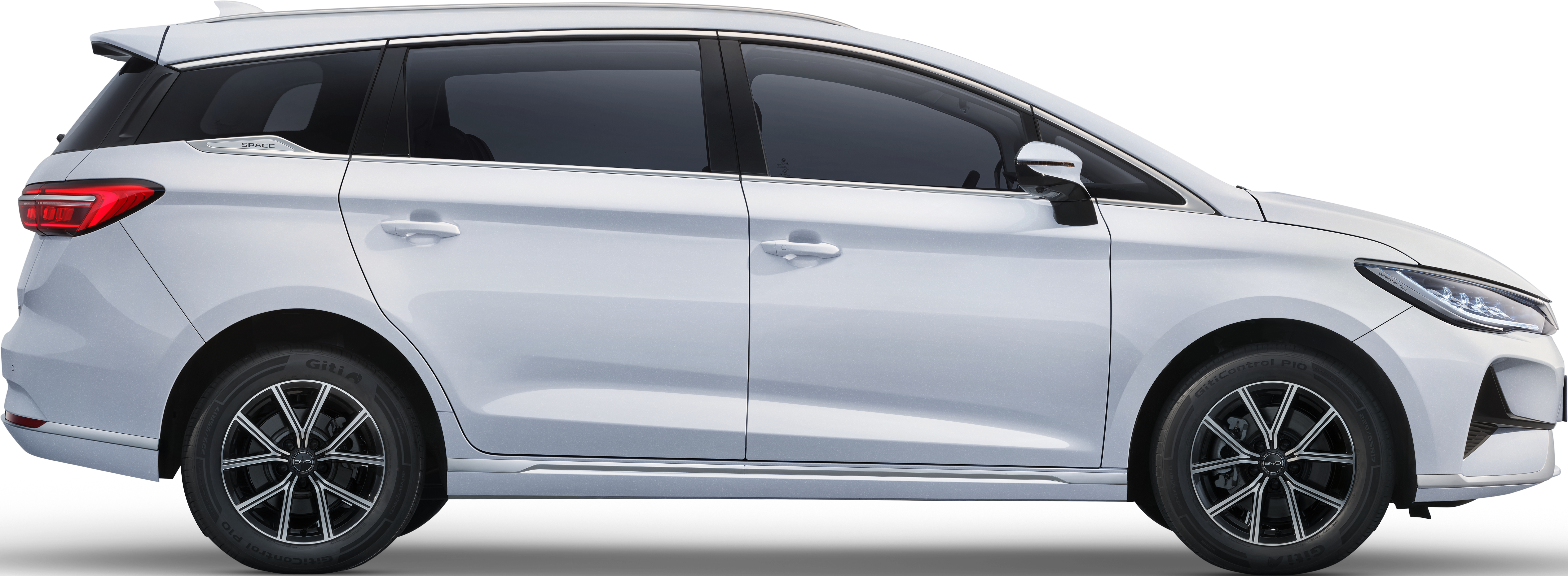 BYD M6 side profile